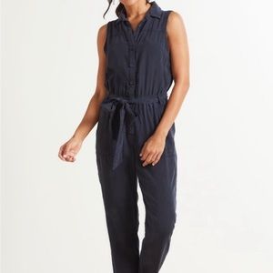 Cloth & stone Navy Jump Suit
